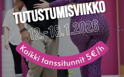 Kevätkausi alkaa tutustumisviikolla!