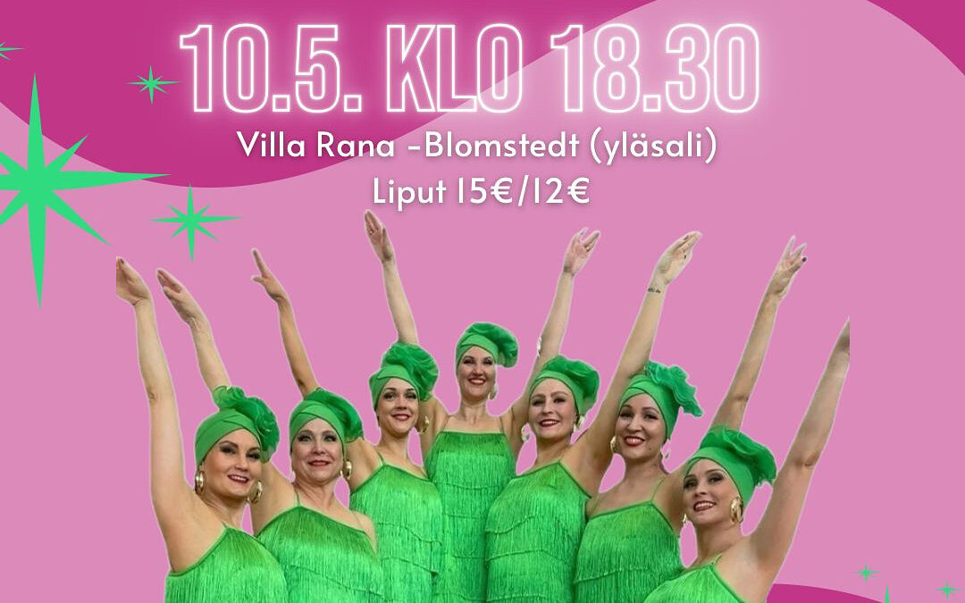 SalsaStudion oppilasnäytös 10.5.