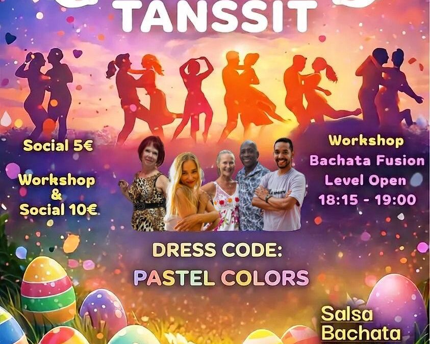 SOCIAL TANSSIT pääsiäisfiesta perjantaina 3.4.2026