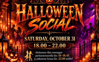 HALLOWEEN Social FIESTA lauantaina 31.10.2026!!!